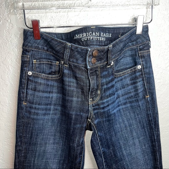 BNWOT American Eagle Denim Artist Crop Stretch Jeans - Picture 4 of 10